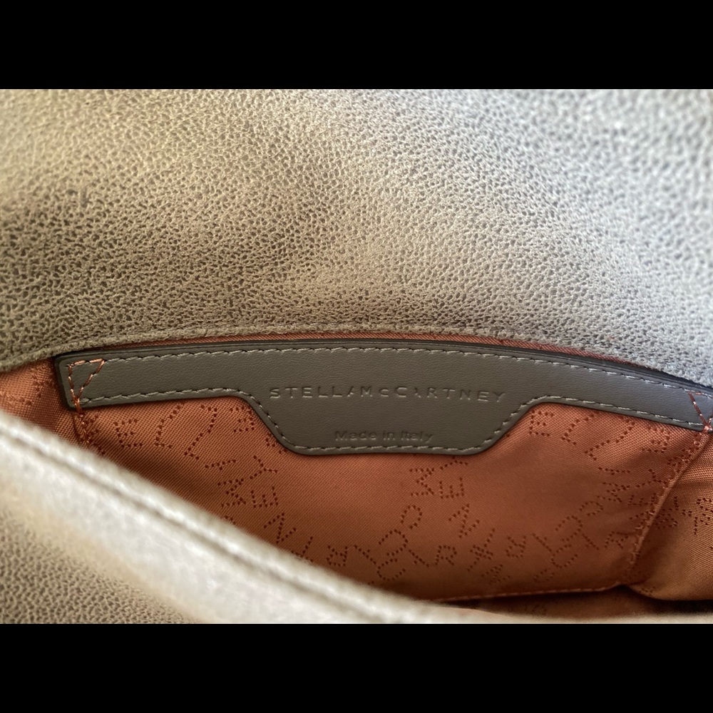 Stella McCartney Mini Falabella Crossbody Bag Grey - Picture 2 of 2